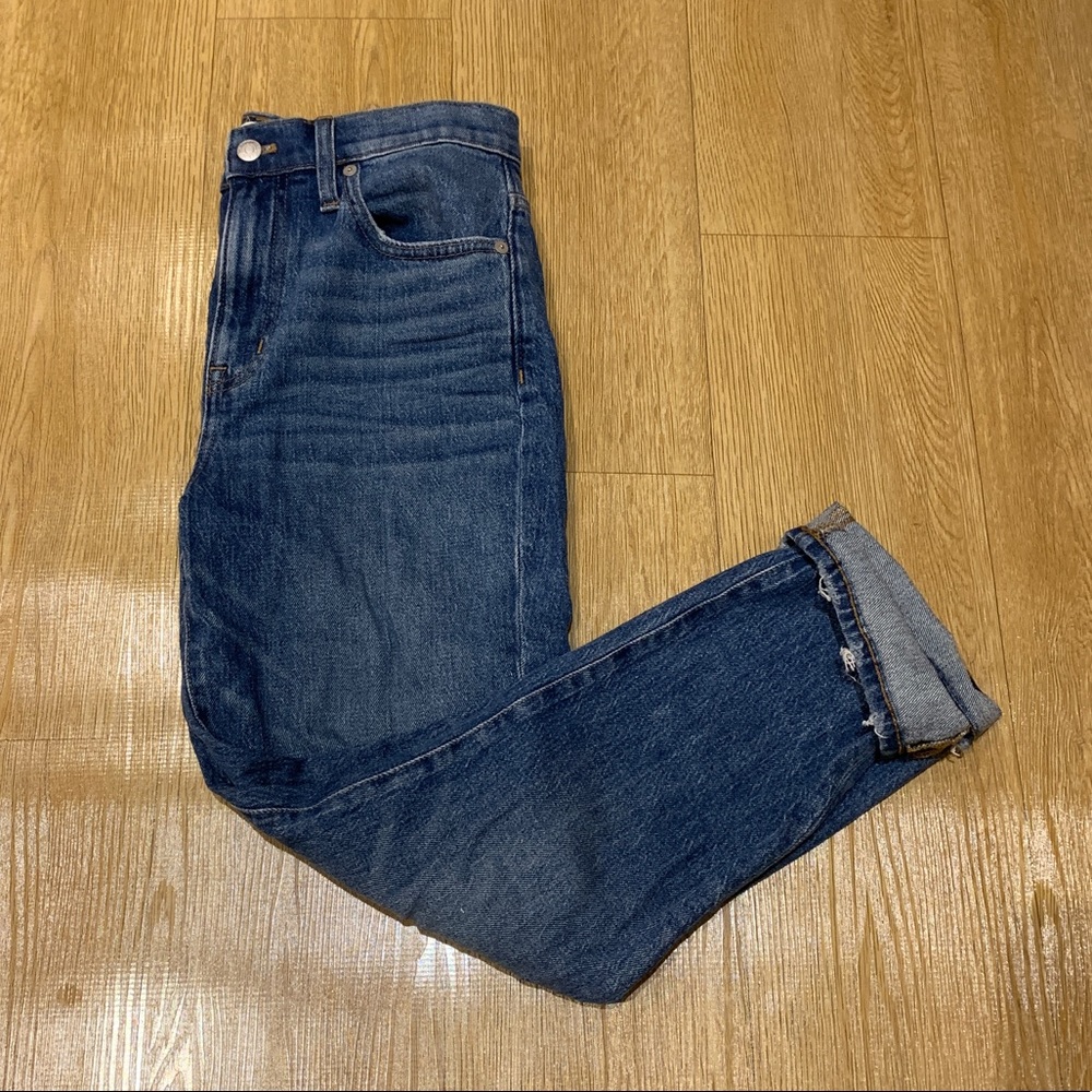 Madewell Denim High-rise Slim Crop Boyjean Jean